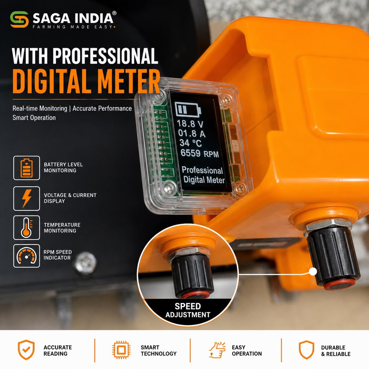 DIGITAL DRANTI / फसल काटने की मशीन- Cordless Grass Trimmer - Image 2